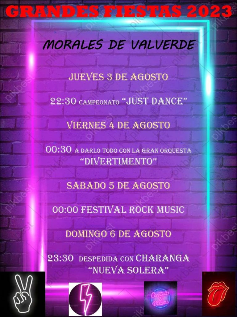 Grandes Fiestas 2023 en Morales de Valverde